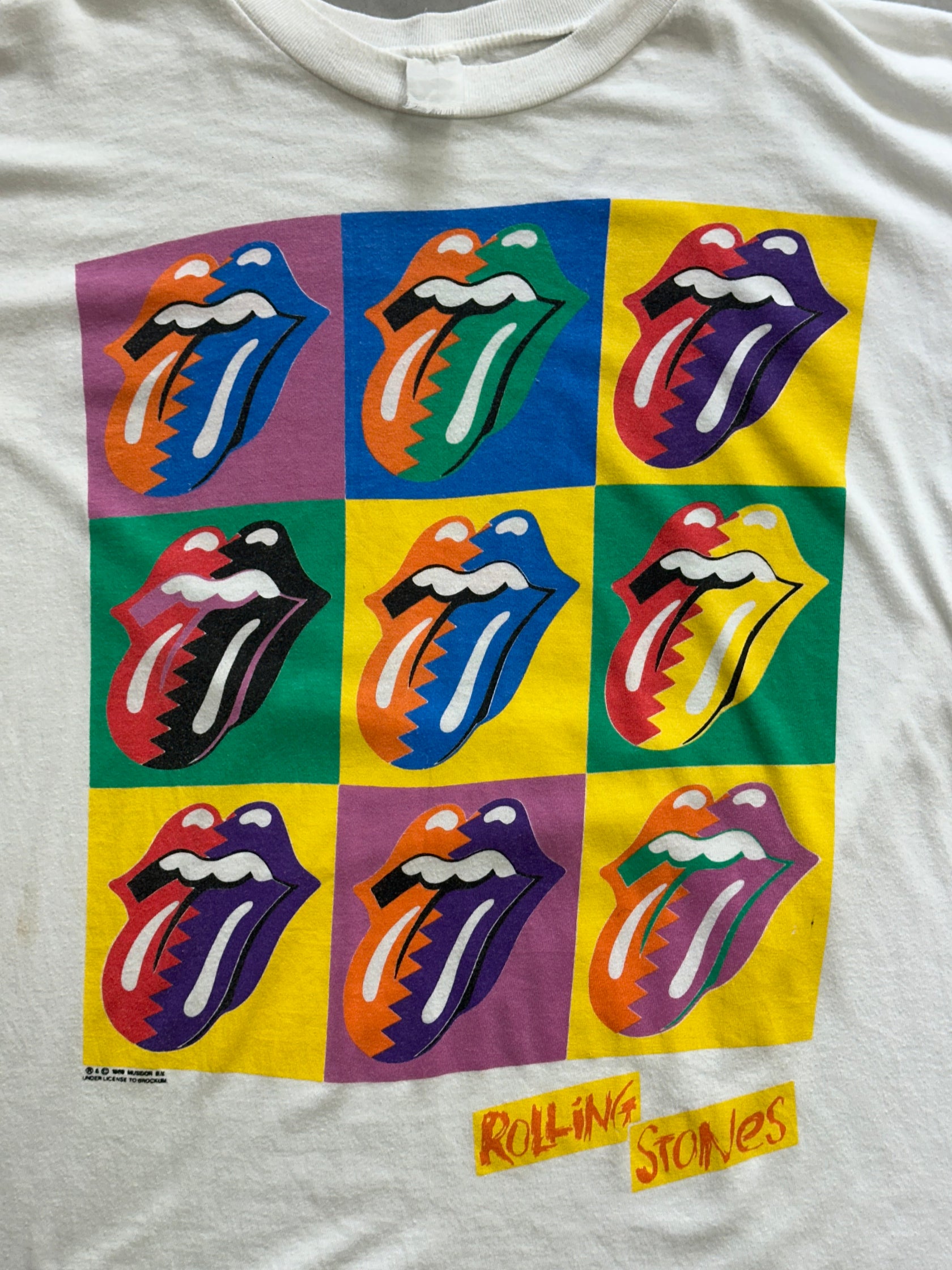 90's ROLLING STONES「Europ 1990」バンドTシャツ
