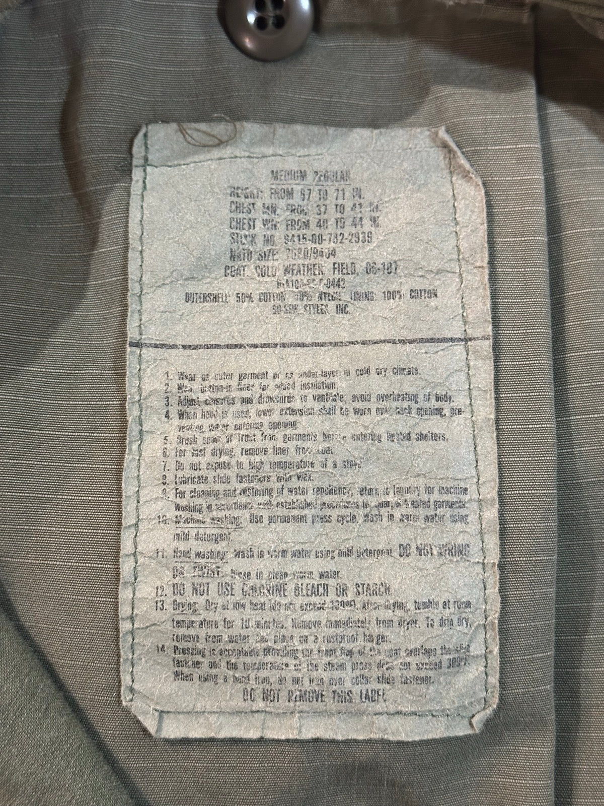 80's U.S.ARMY「M-65」フィールドジャケット