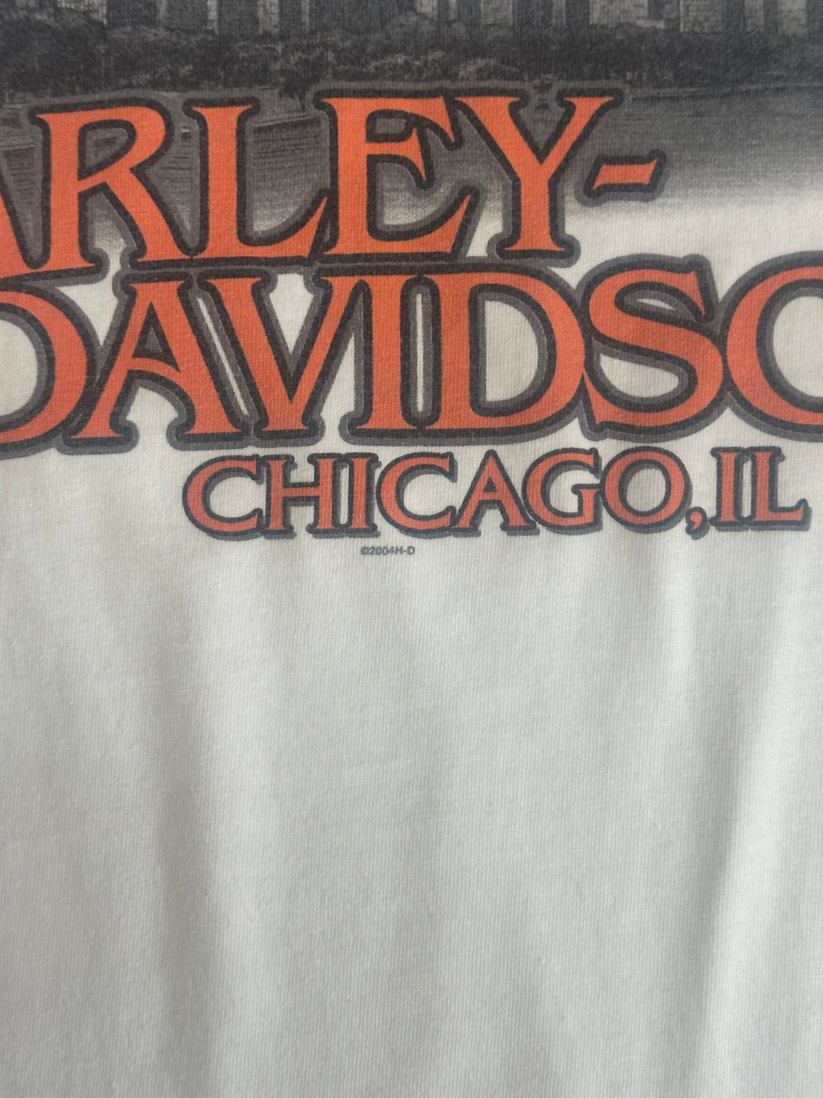 00's HARLEY DAVIDSON「eagle」ハーレーロングTシャツ