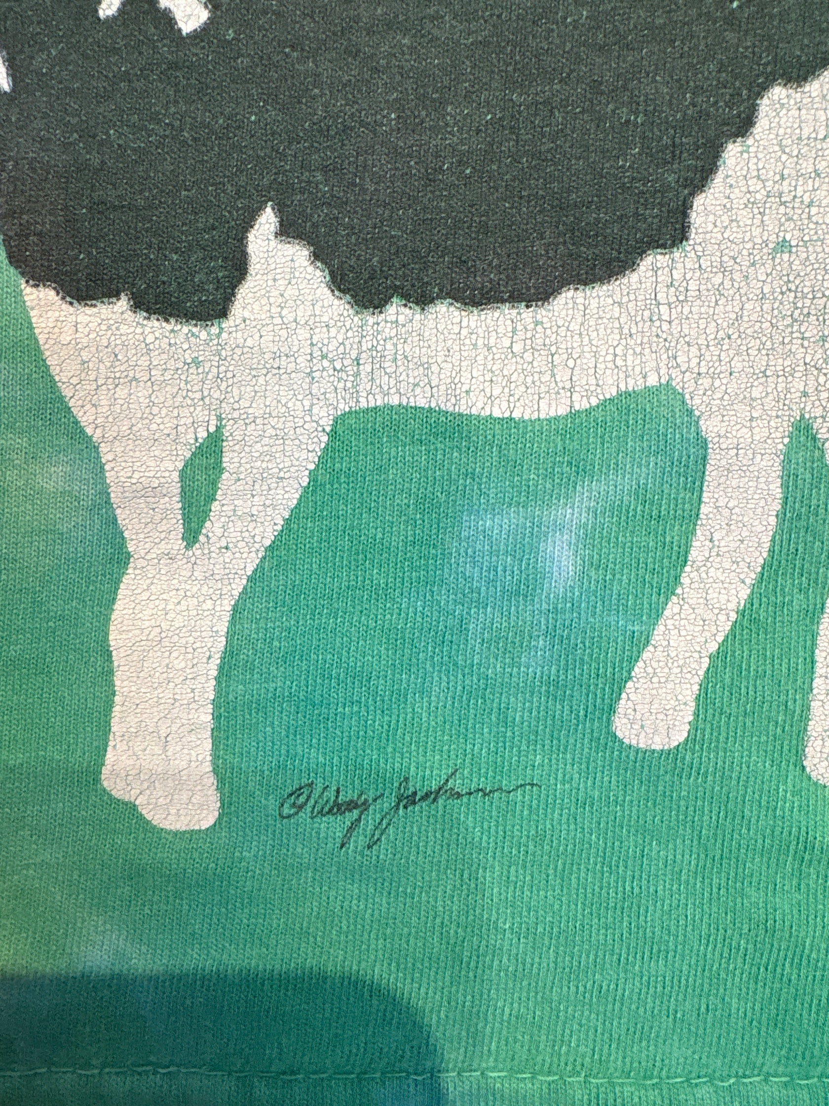 00's「Ben & Jerry’s」USA製 総柄Tシャツ