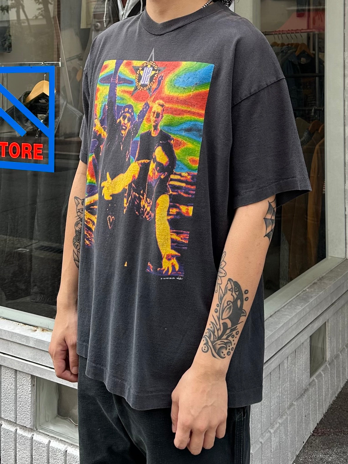 90's U2「ZOO ROPA 93」バンドTシャツ