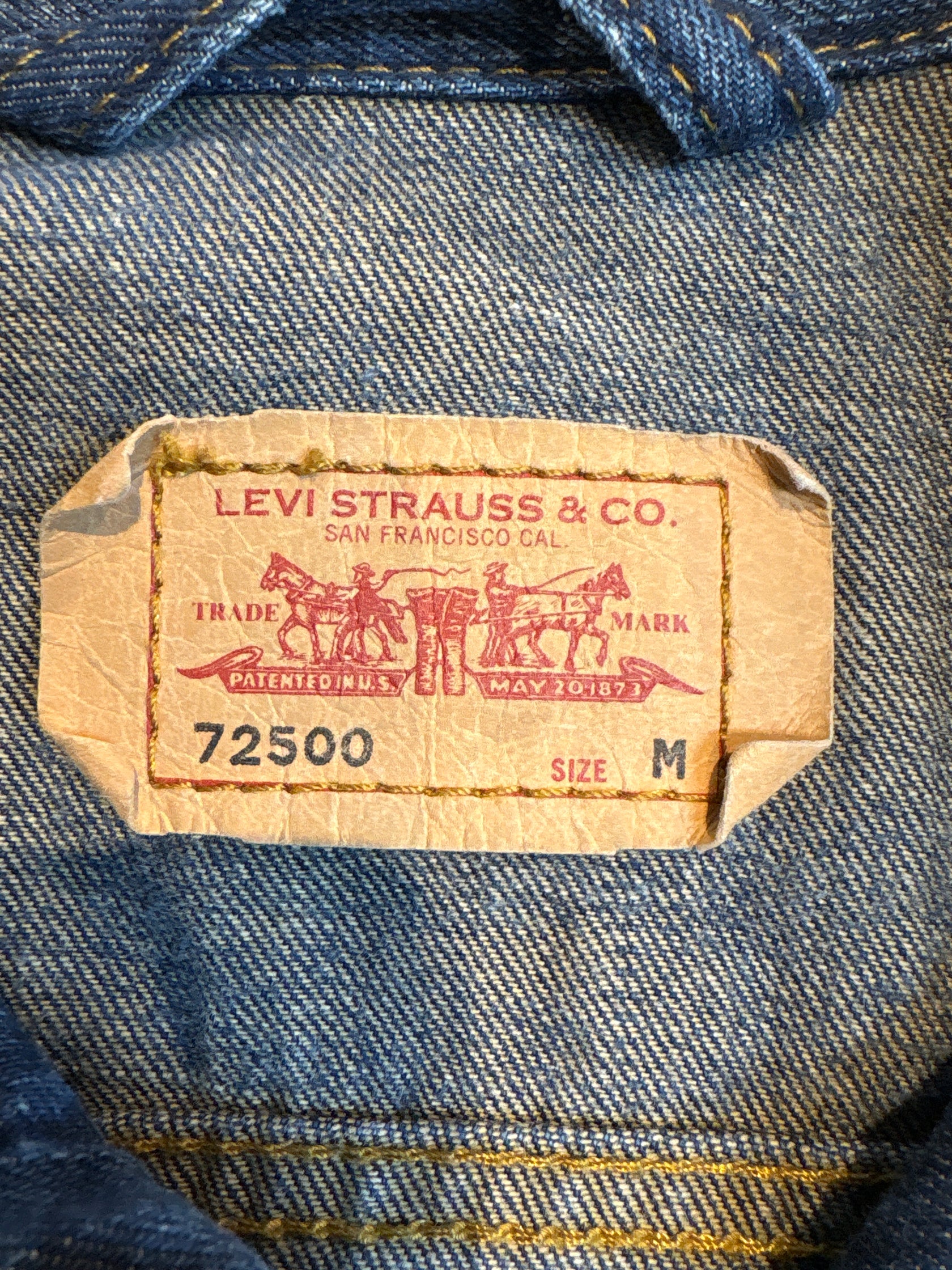 00's Levi’s「72500」デニムジャケット