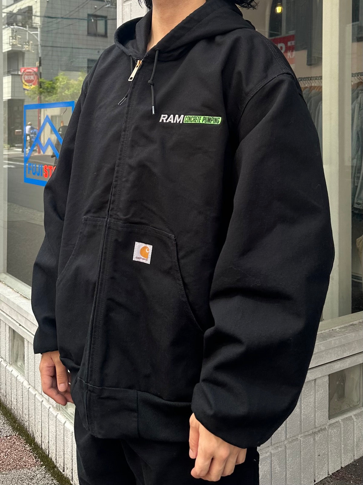 00's CARHARTT「J131-BLK」USA製 アクティブジャケット