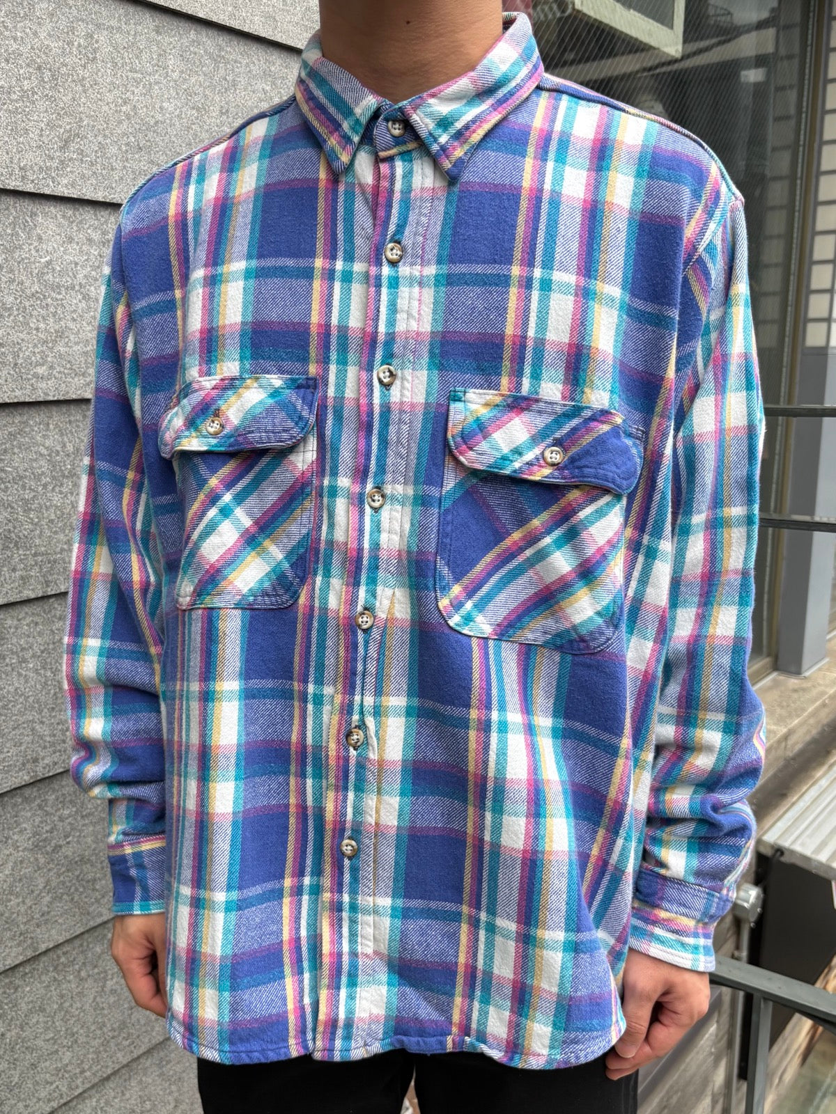 00's「FIVE BROTHER」ネルシャツ