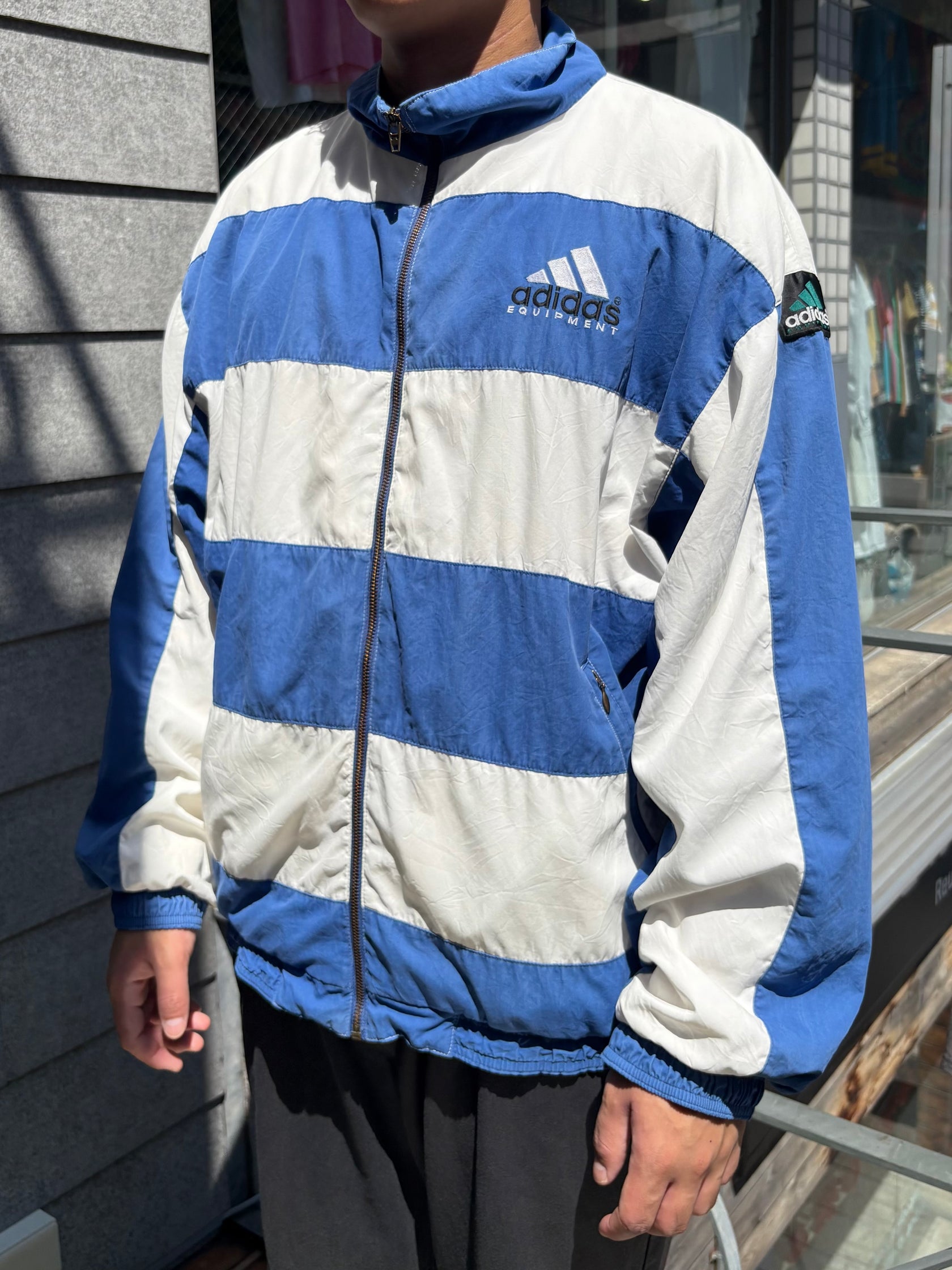 90's adidas「EQUIPMENT」トラックジャケット