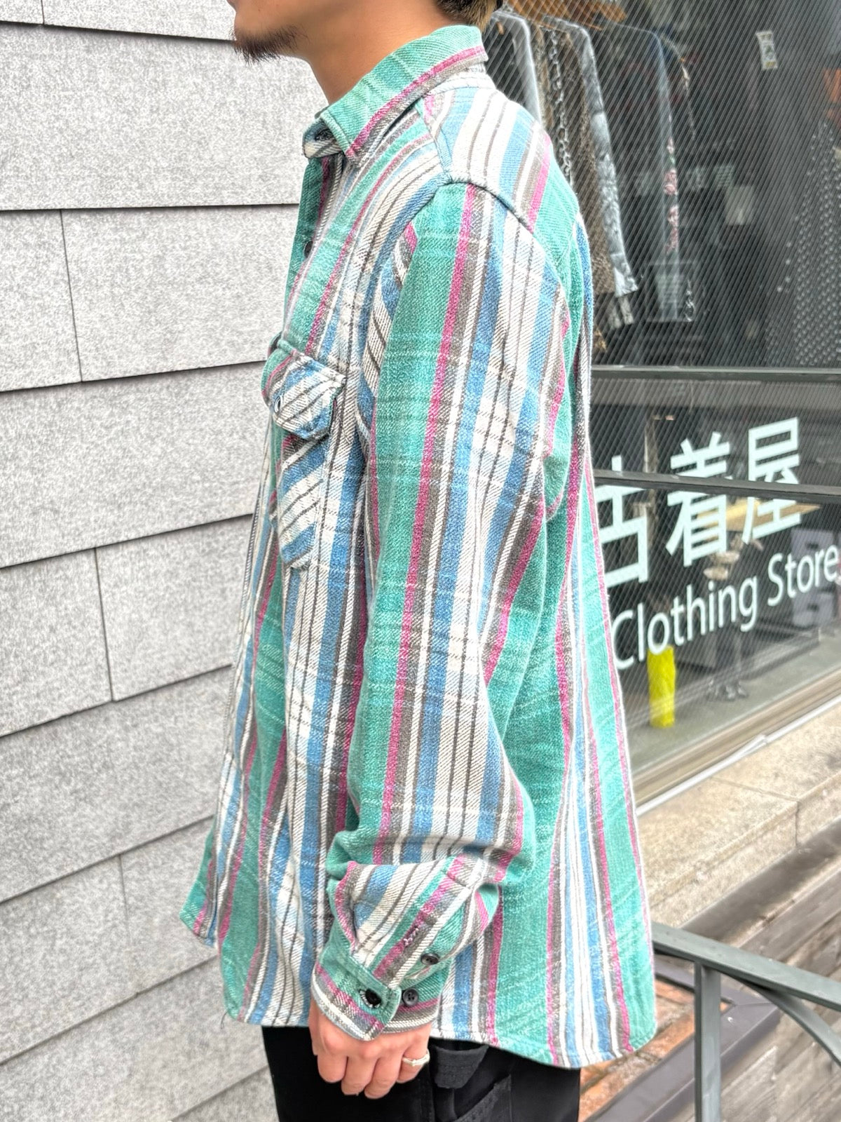 00's「FIVE BROTHERS」ネルシャツ