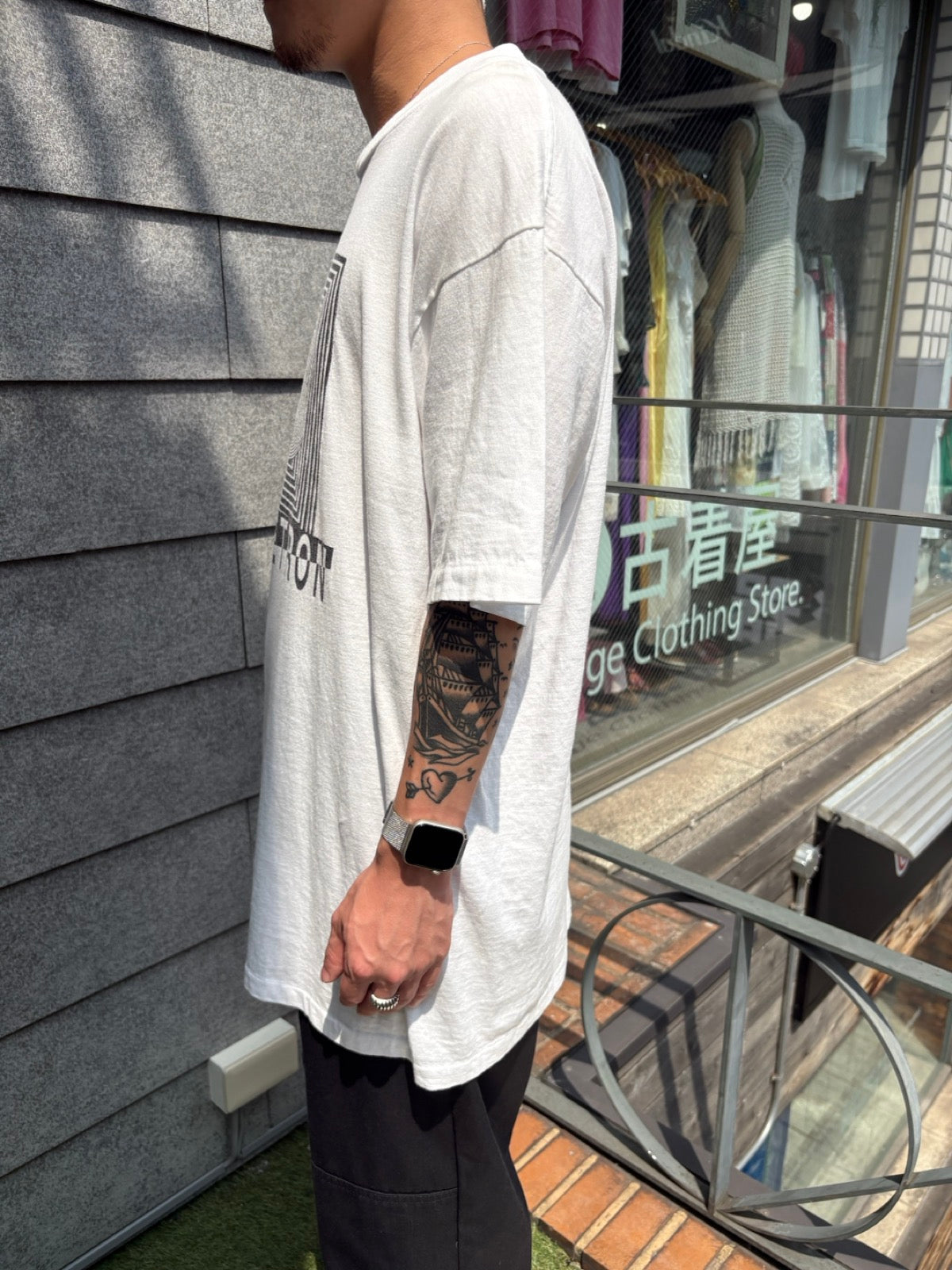 90's「TEAM CYCLETRON」USA製 グラフィックTシャツ