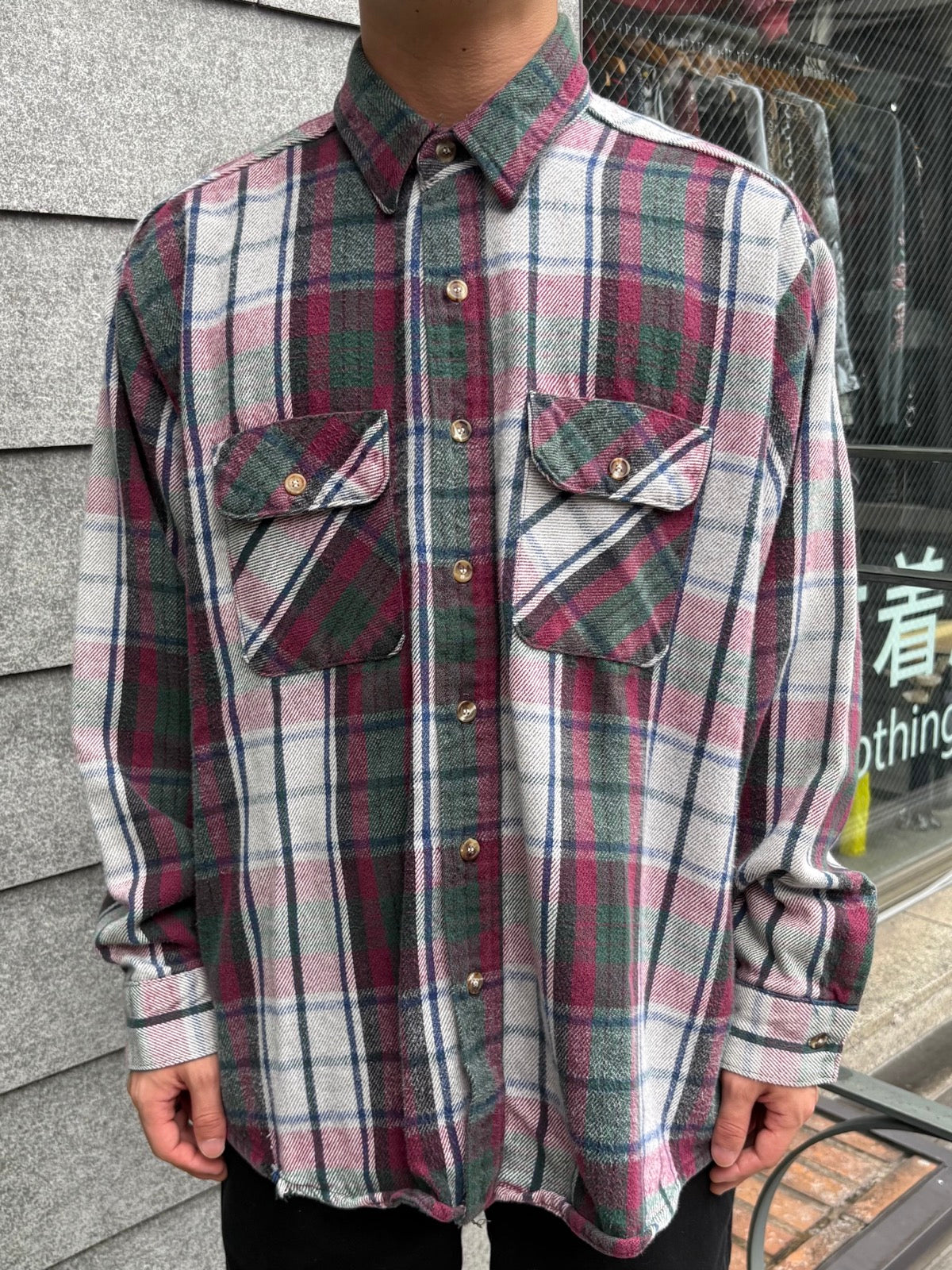 90's「FIVE BROTHER」ネルシャツ