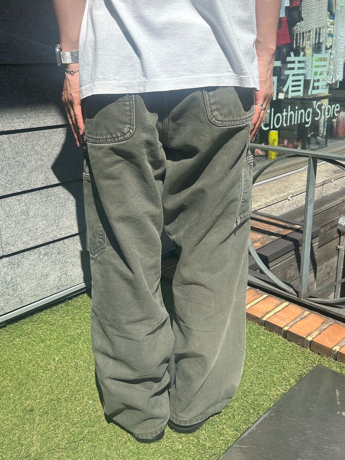 00's Carhartt「DOUBLE NKEE PANT」ワークパンツ
