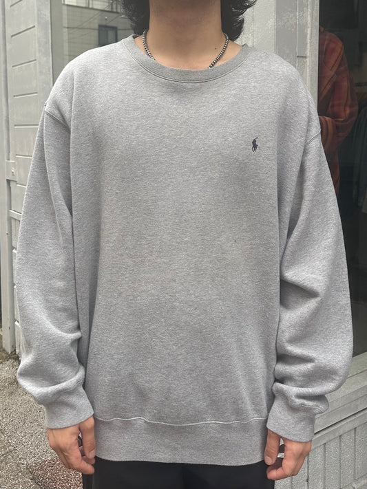 90's RALPH LAUREN ワンポイントスウェット