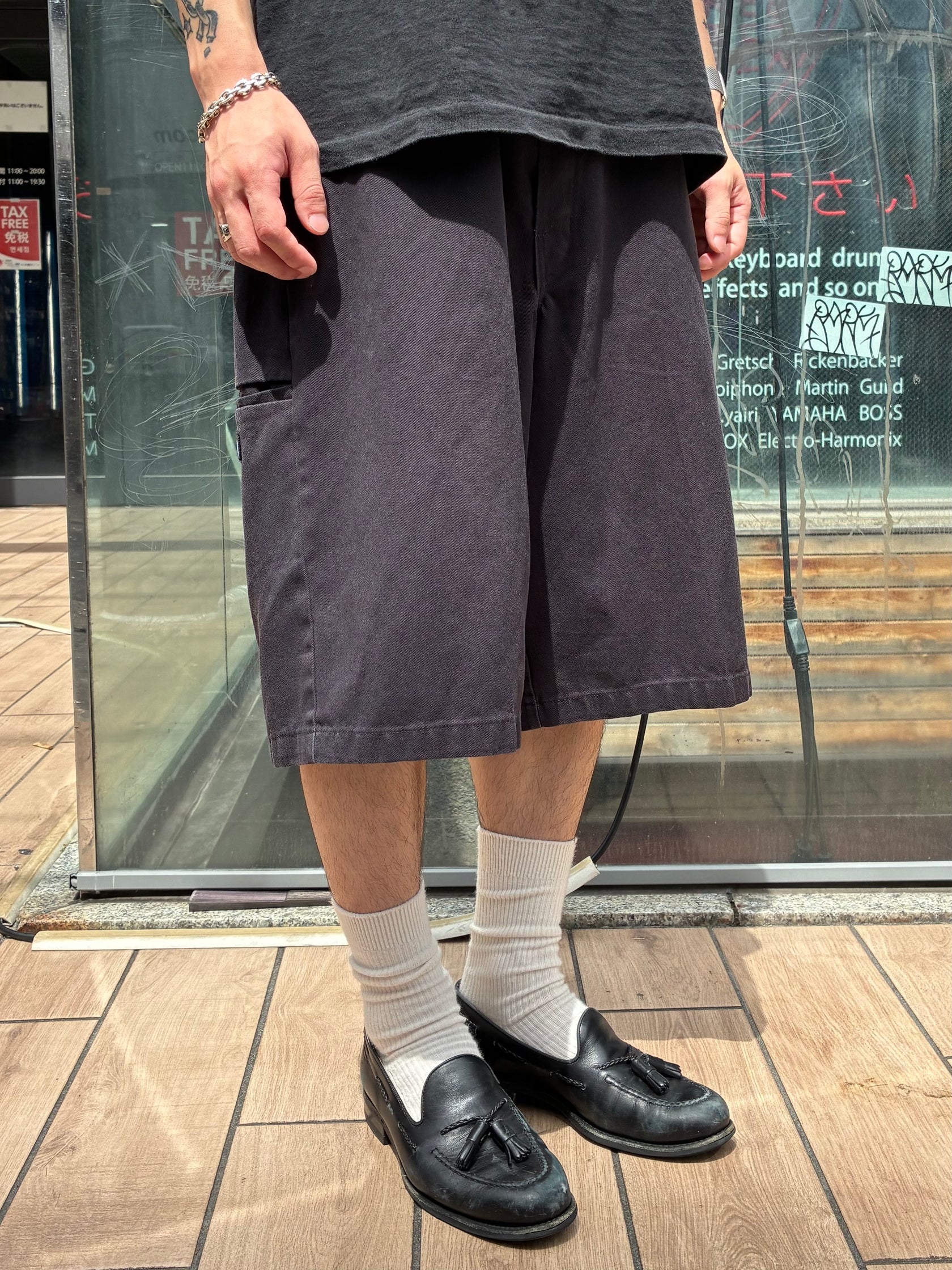 90's 「Dickies」ワークショーツ