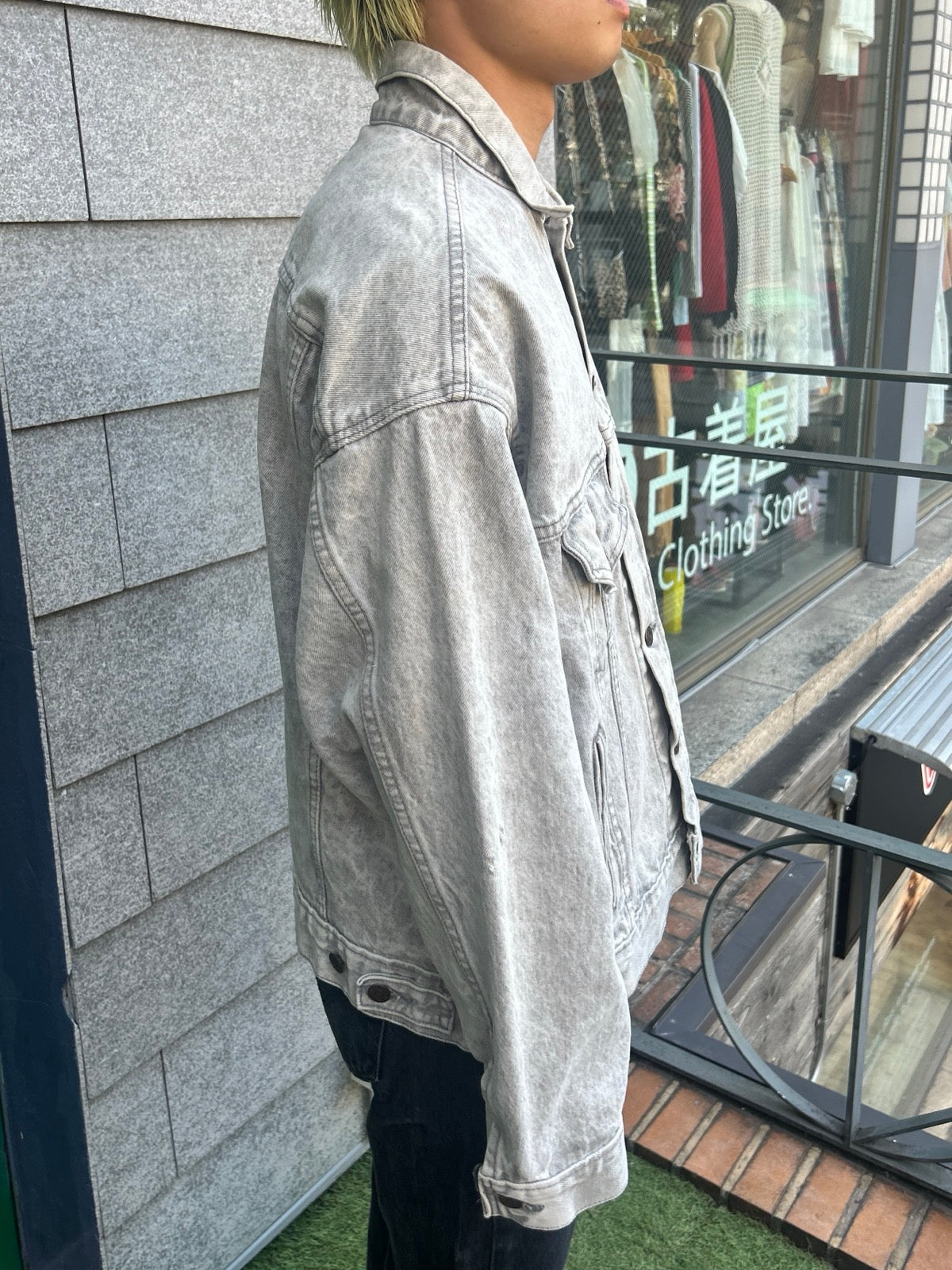 80's~90's Levi's「70507」先染めブラック USA製 デニムジャケット