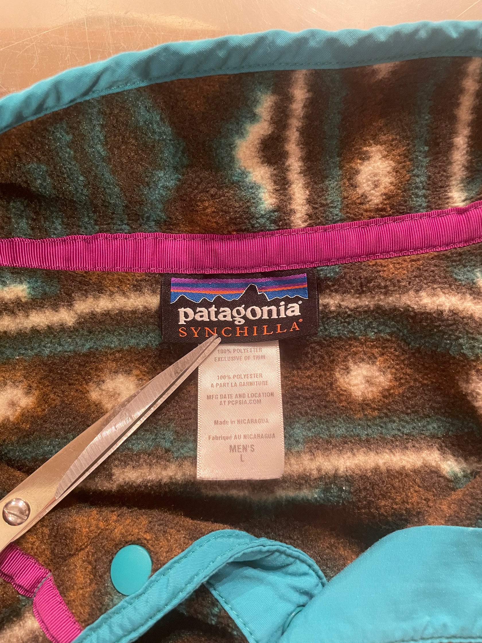 10's PATAGONIA「SYNCHILLA Snap-T 」フリースプルオーバー