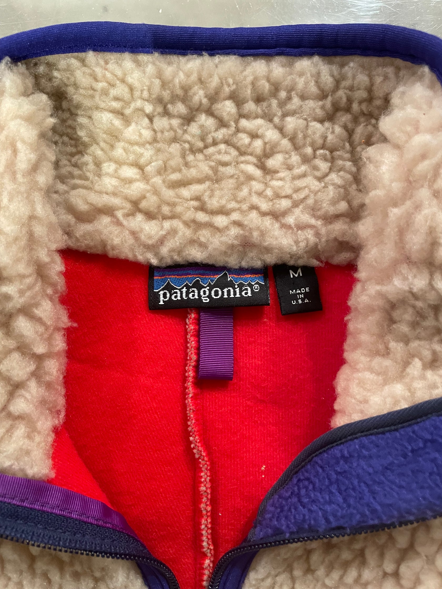 90's PATAGONIA「Retro Pile Cardigan」フリースジャケット