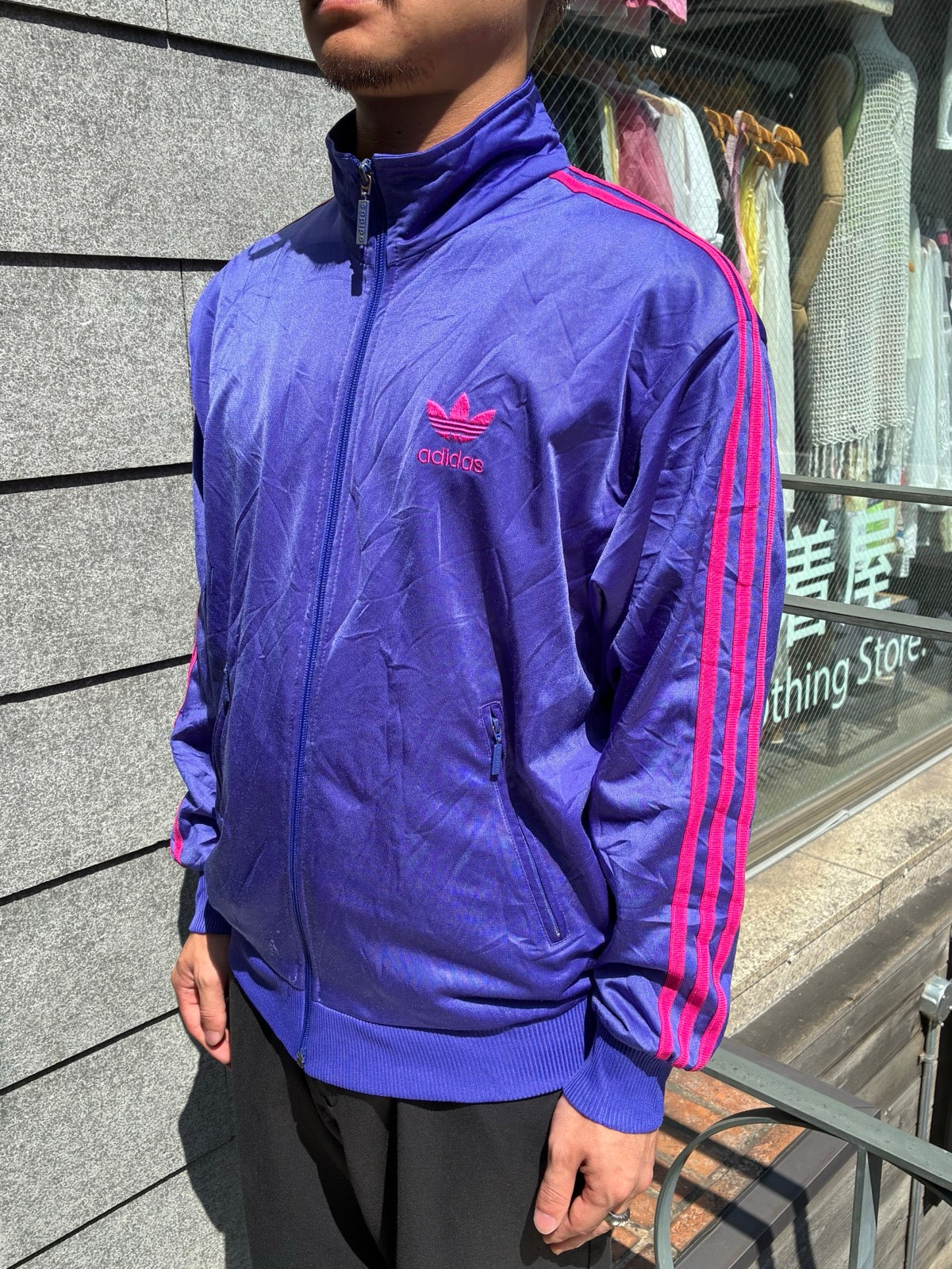 90's「adidas」トラックジャケット