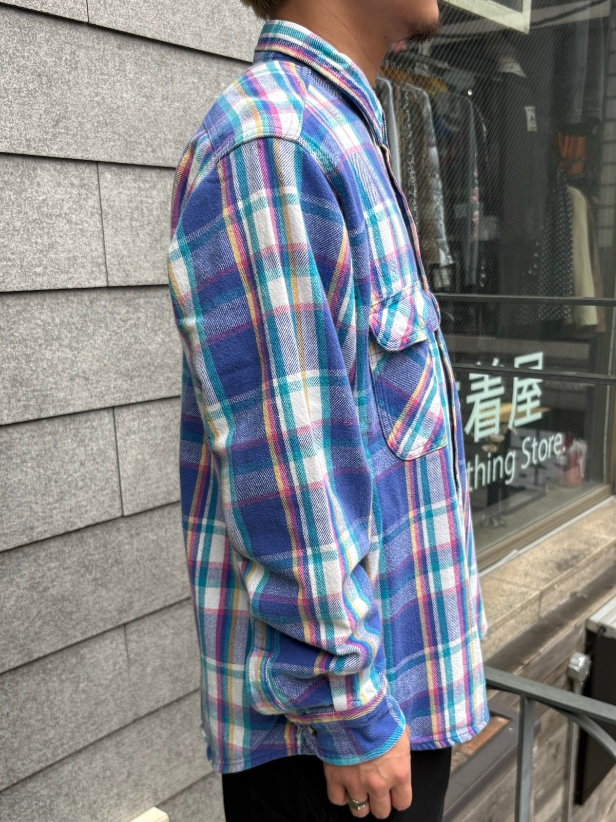 00's「FIVE BROTHER」ネルシャツ