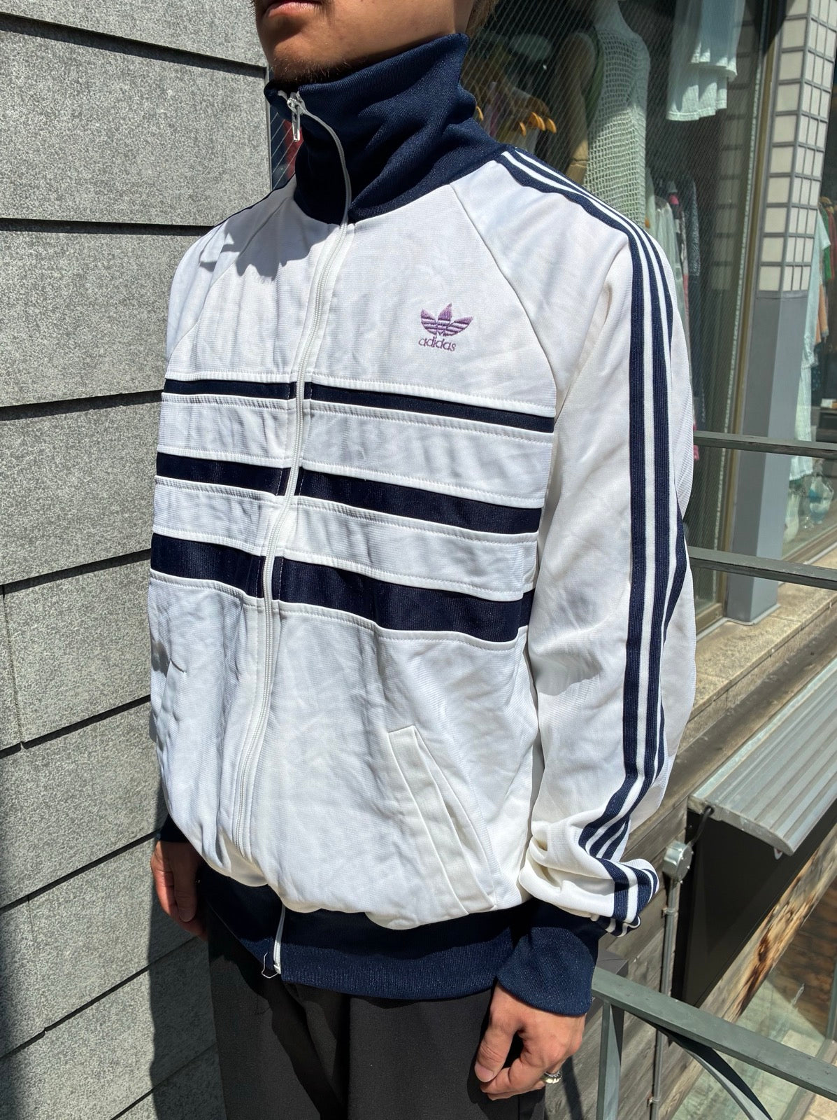 80's adidas「VENTEX社」フランス製 トラックジャケット