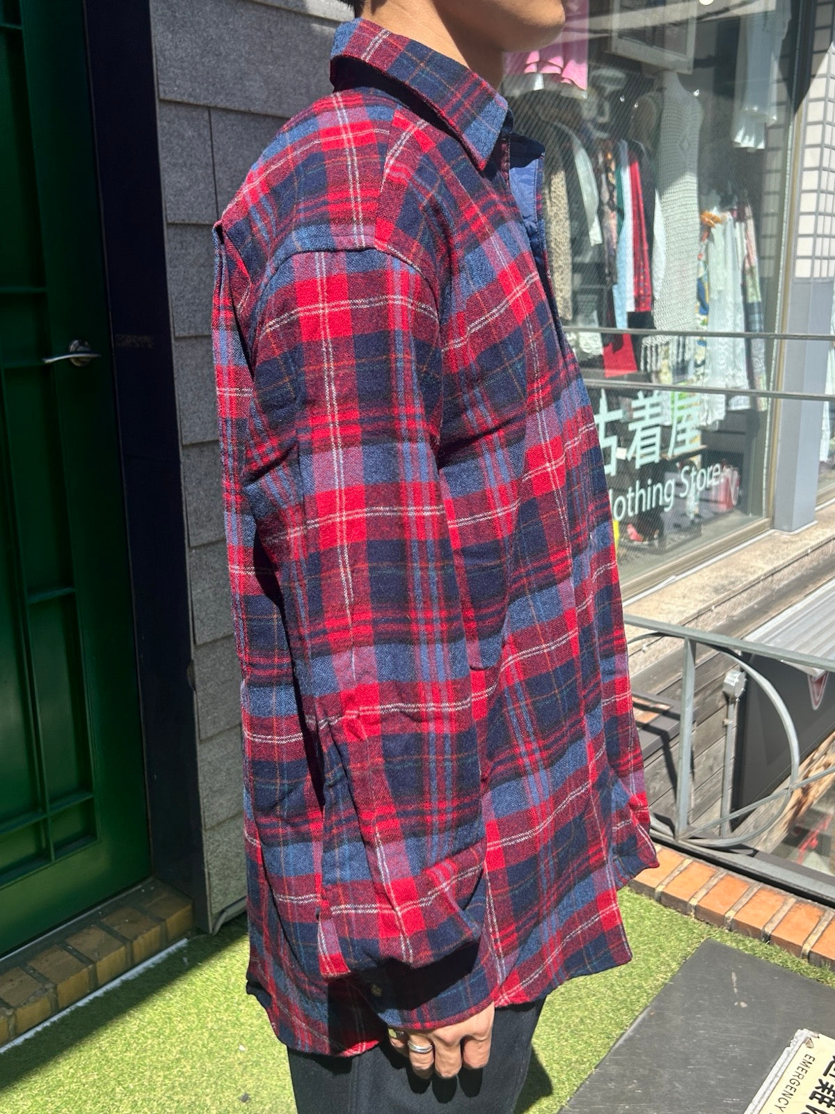 00's「PENDLETON」ウールチェックシャツ