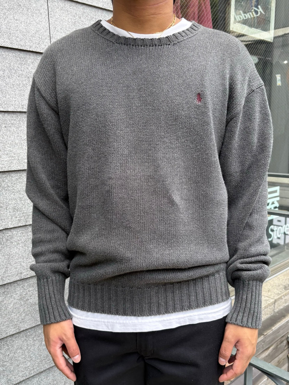 90's~00's「Polo by Ralph Lauren」ワンポイントニット