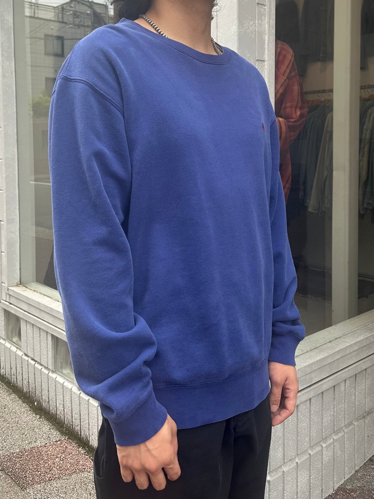 90's RALPH LAUREN ワンポイントスウェット
