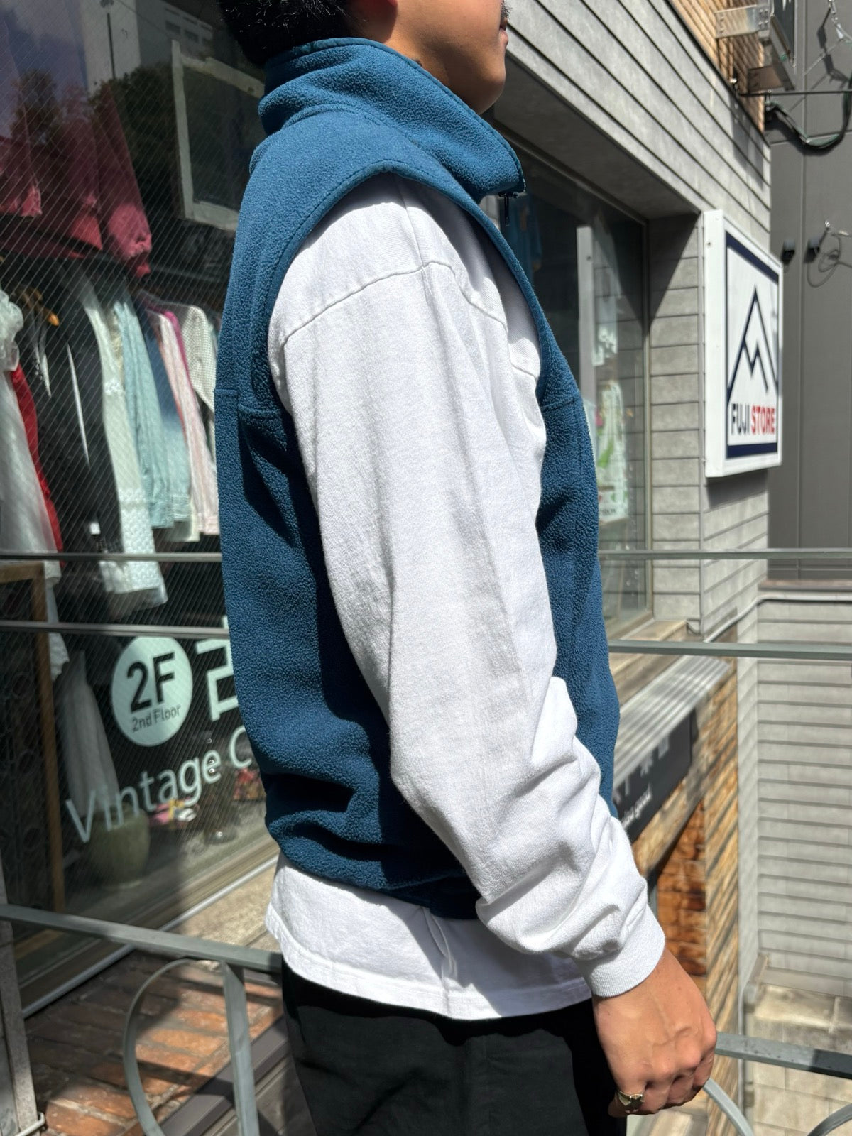 90's「L.L.Bean」フリースベスト