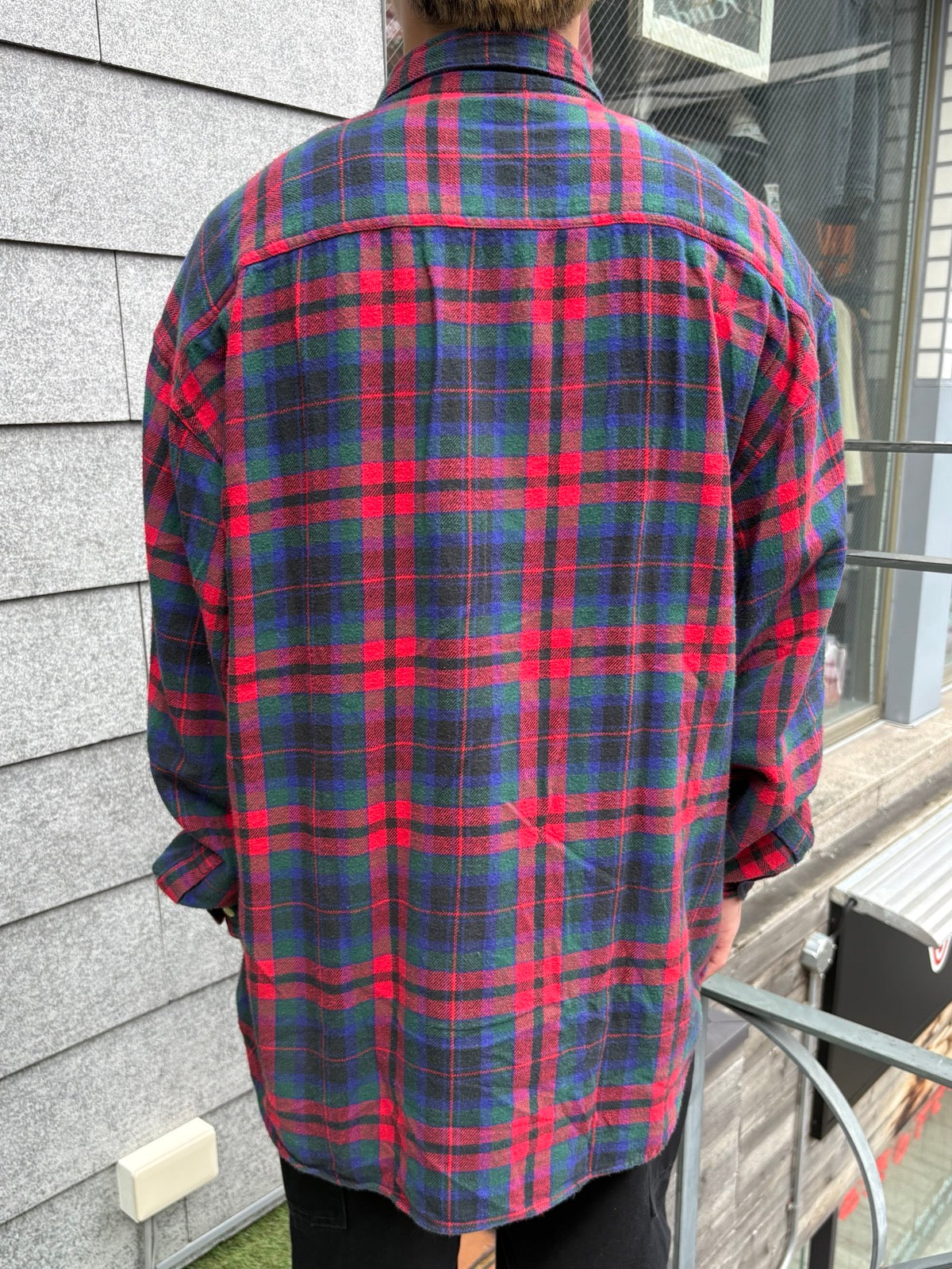 90's「OLD GAP」ネルシャツ