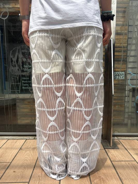 REMAKE LACE PANTS