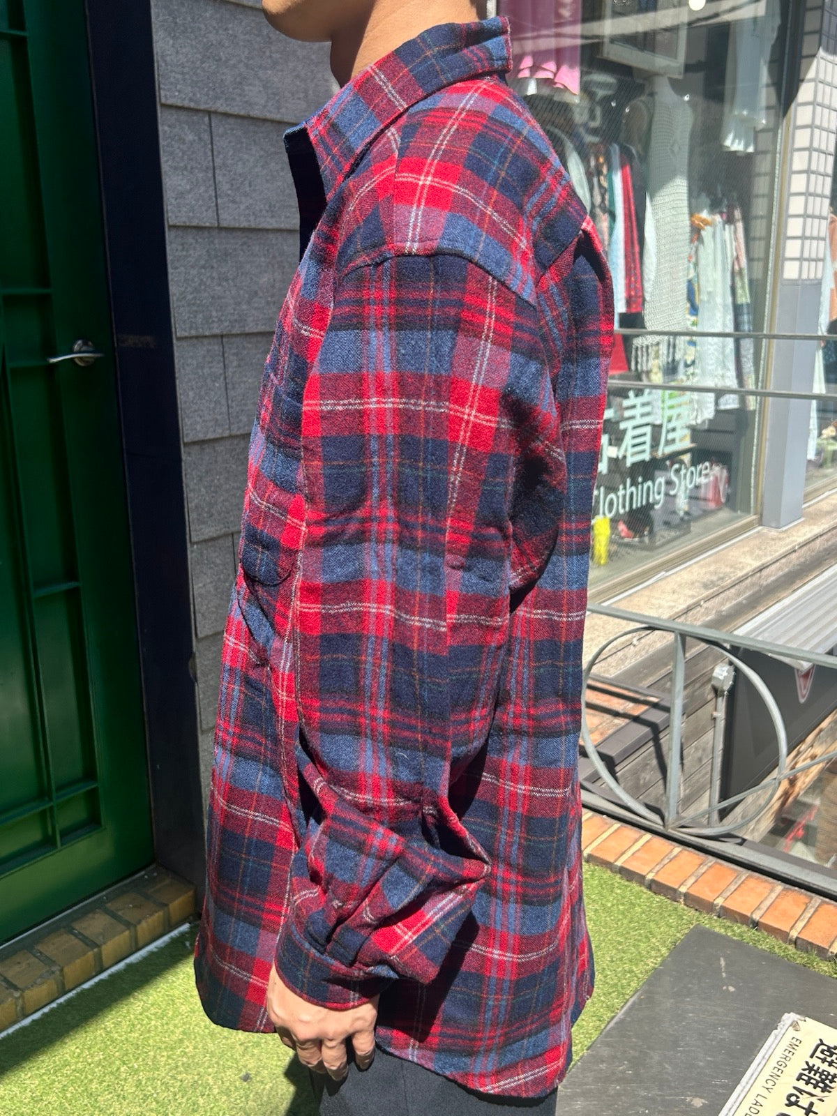 00's「PENDLETON」ウールチェックシャツ