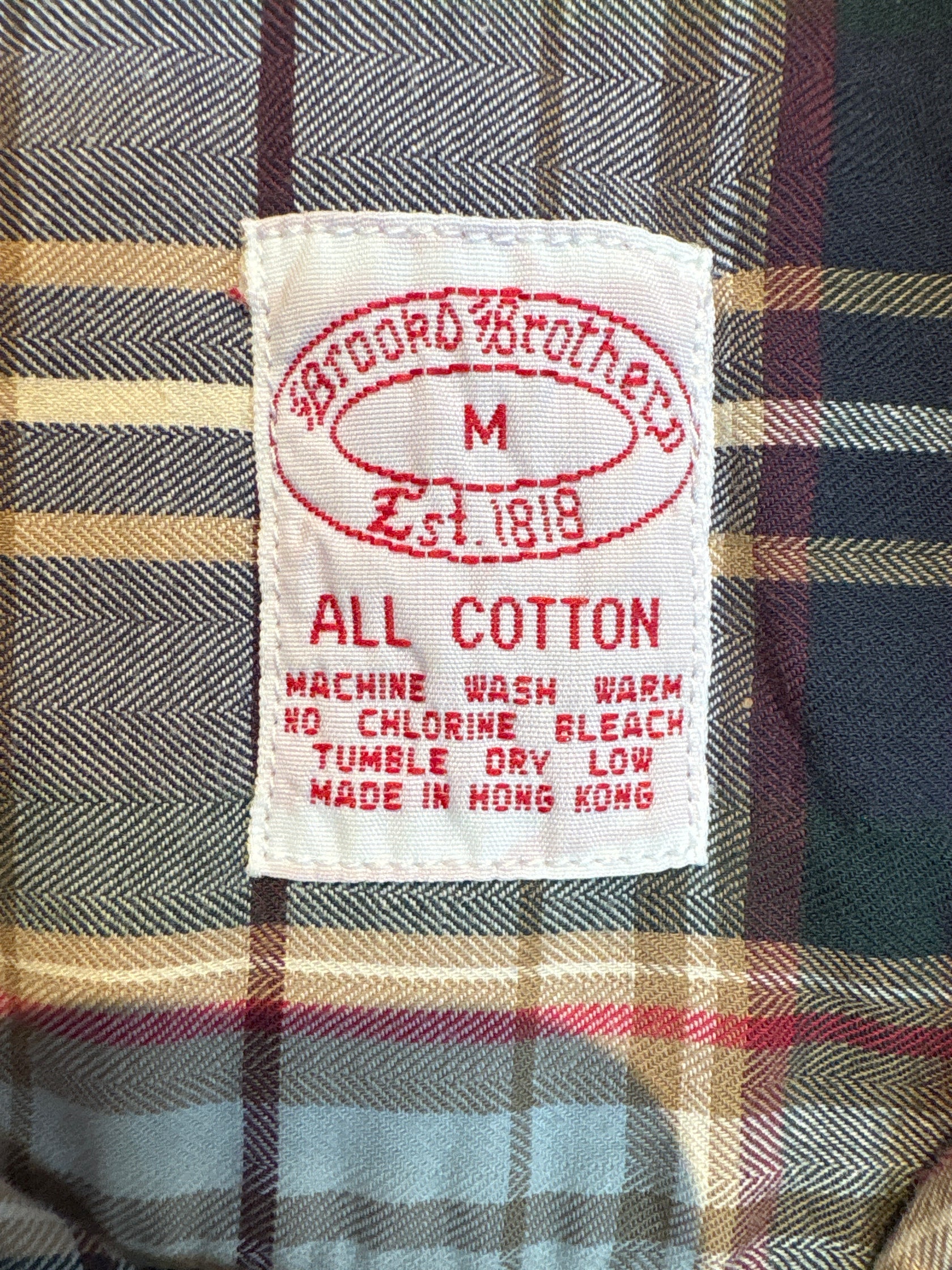 90's Brooks Brothers「Traditional fit」ボタンダウンシャツ