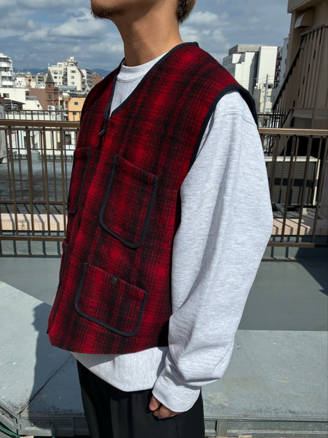 90's「L.L.Bean 」USA製 ウールベスト
