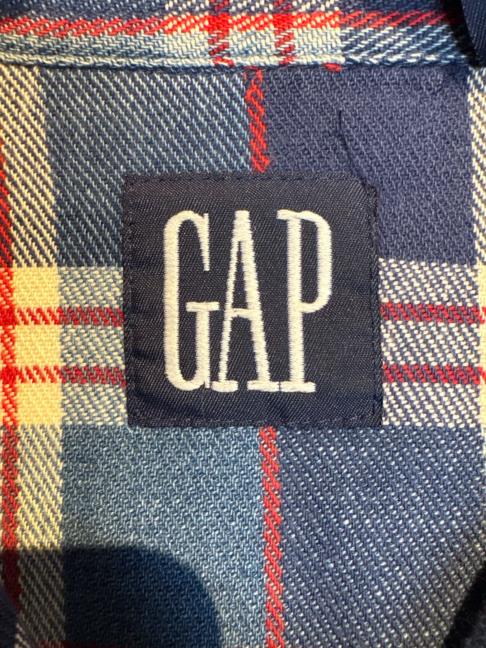 90's「OLD GAP」ネルシャツ