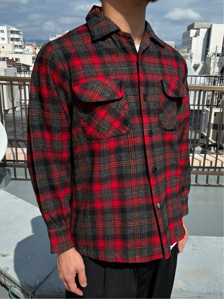50's~60's「Pendleton」USA製 ウールシャツ