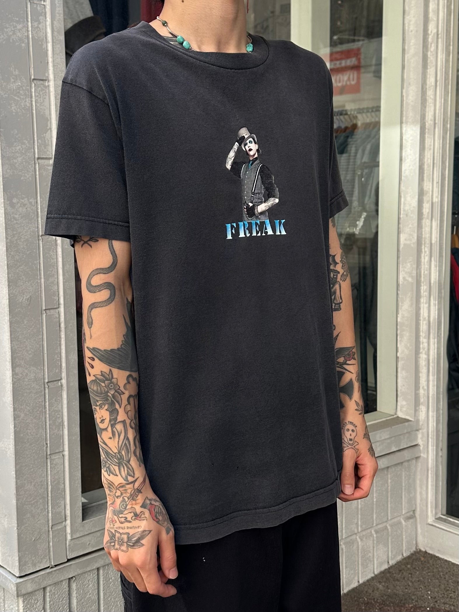 00's MARILYN MANSON「FREAK」バンドTシャツ