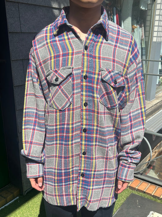 70's「FROSTPROOF」ネルシャツ
