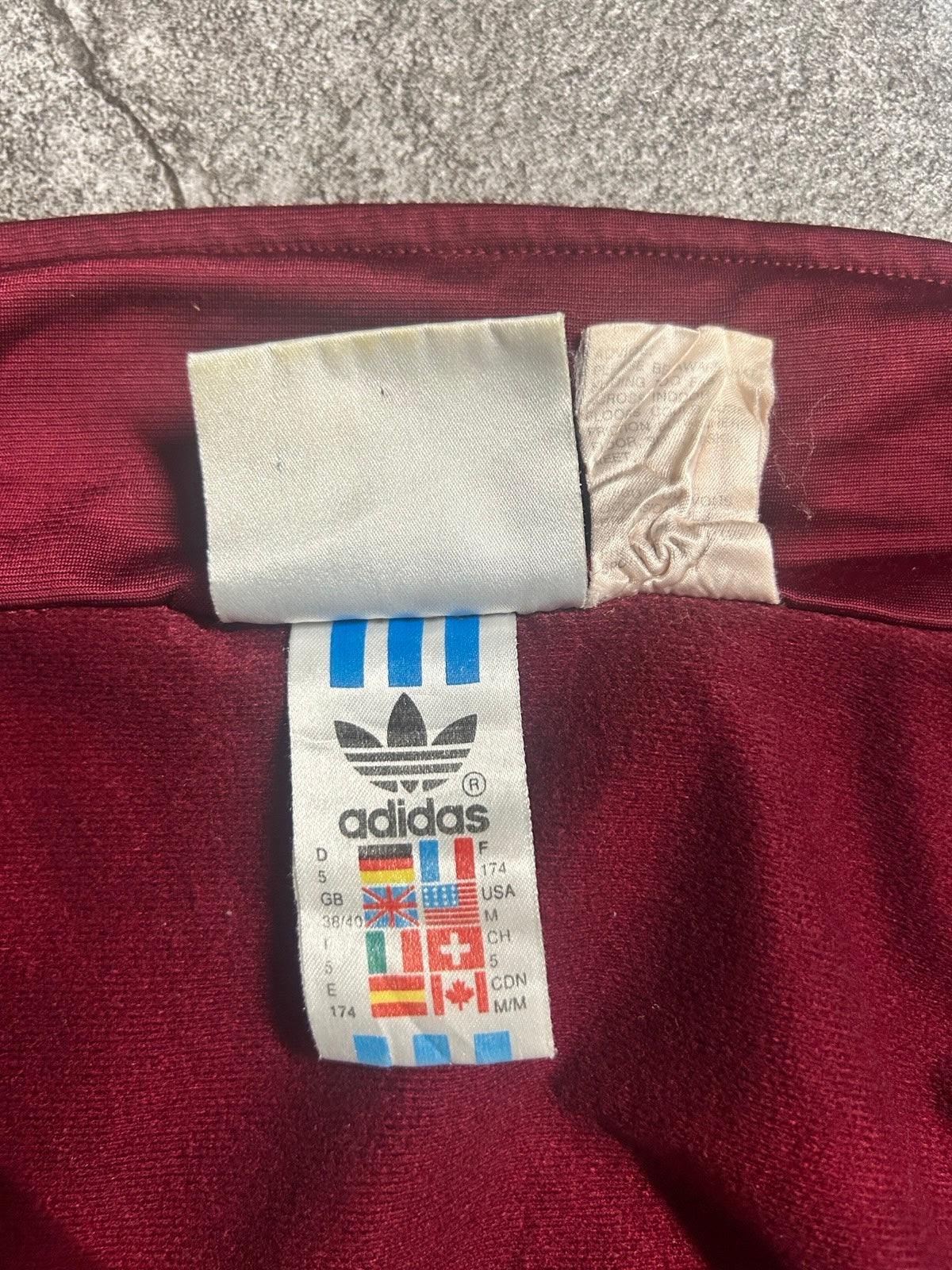90's adidas「Big Trefoil Back Logo」トラックジャケット