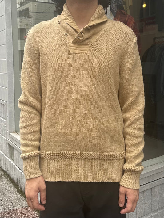 90's RALPH LAUREN ショールカラーニット