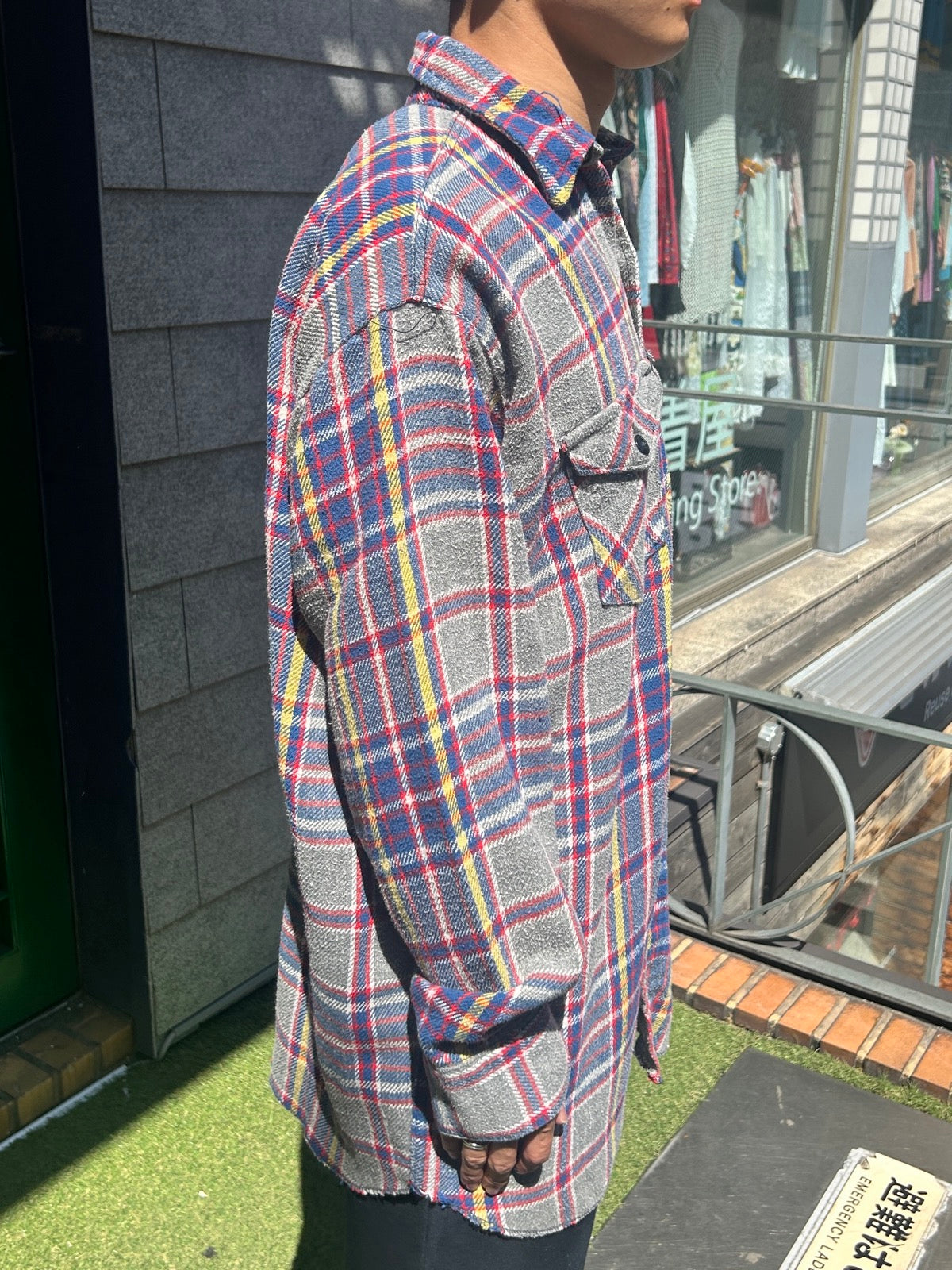 70's「FROSTPROOF」ネルシャツ