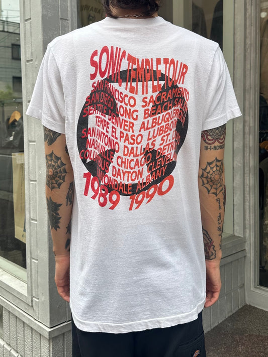 80's THE CULT「Sonic Temple Tour」バンドTシャツ