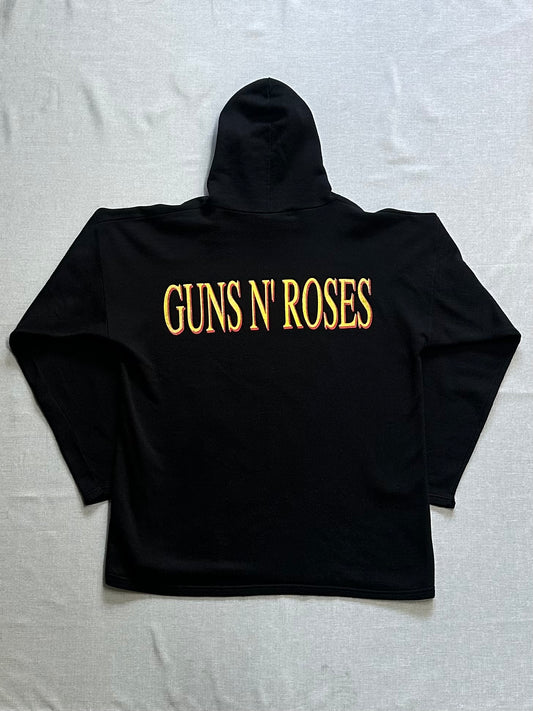 90's GUNS N' ROSES「Double Sided Print」バンドパーカー