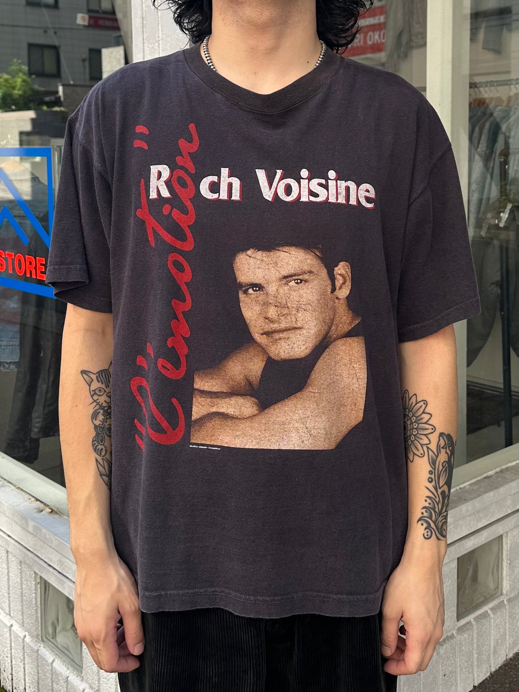 00's ROCH VOISINE「EUROPE TOUR'92」バンドTシャツ