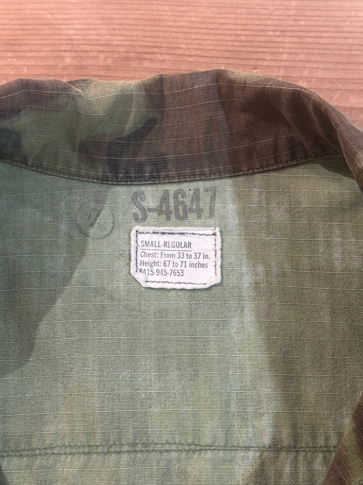 60’s U.S.ARMY「ERDL」ジャングルファティーグジャケット