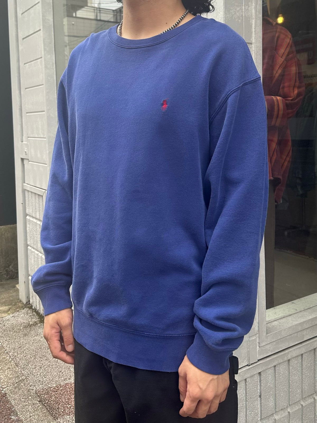 90's RALPH LAUREN ワンポイントスウェット