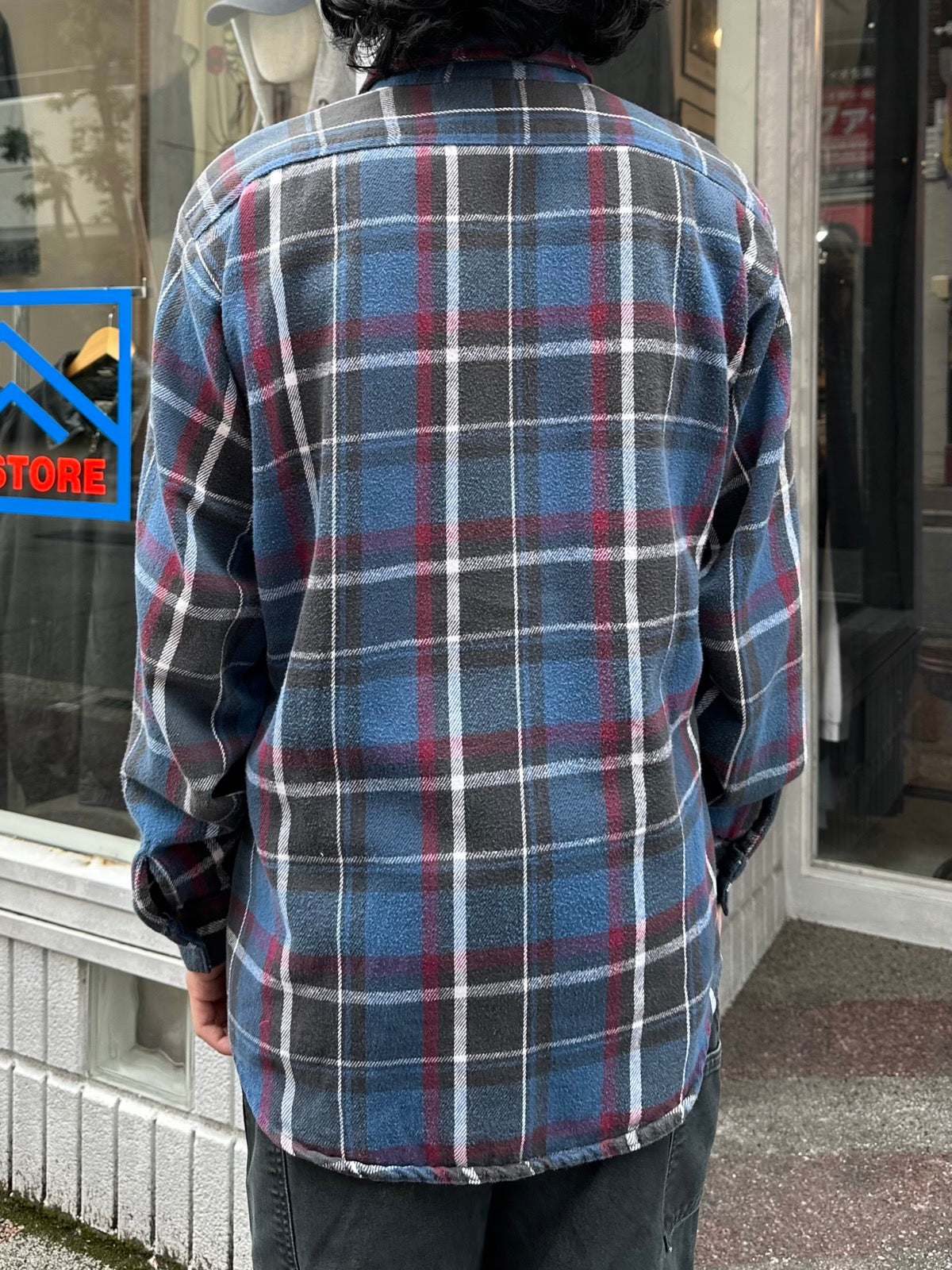 80's FIVE BROTHER USA製 フランネルシャツ