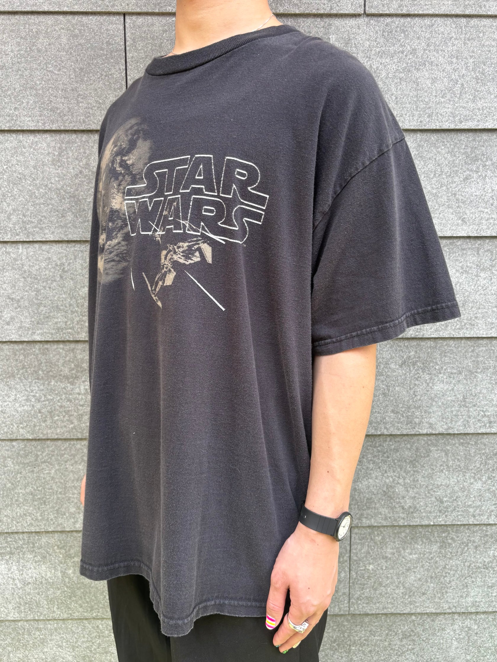 90's「STAR WARS Death Star」ムービーTシャツ