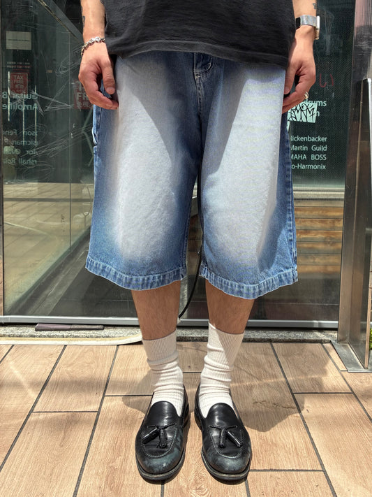 00's「FA USA」ブリーチデニムショーツ