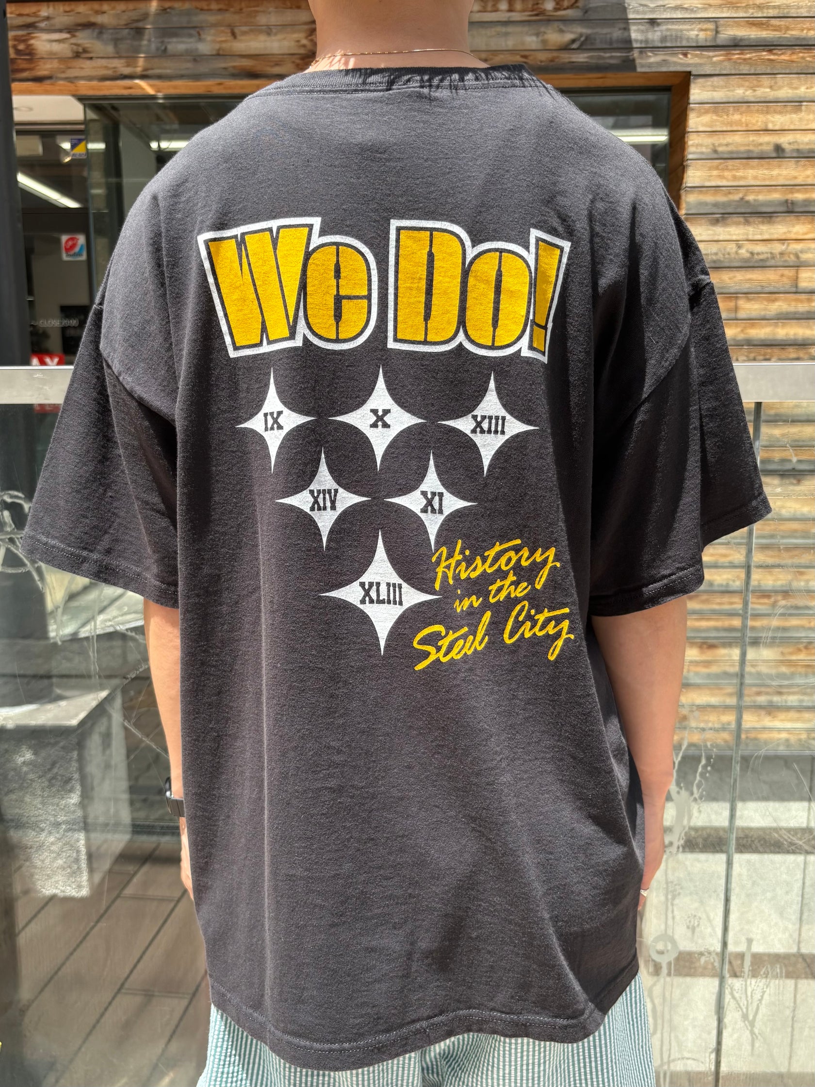 00's「Pittsburgh Steelers Unofficial」グラフィックTシャツ