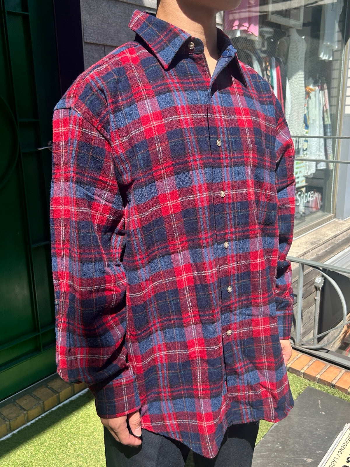 00's「PENDLETON」ウールチェックシャツ