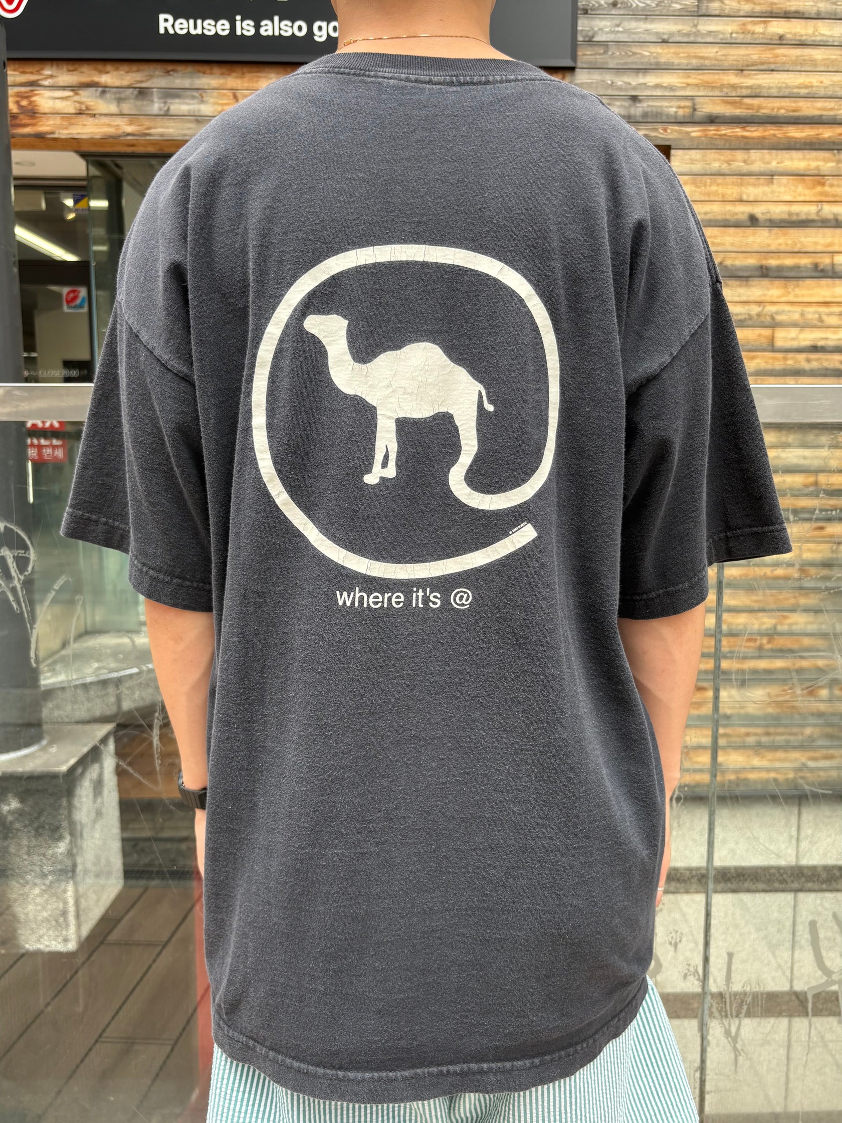 90's「CAMEL」企業Tシャツ