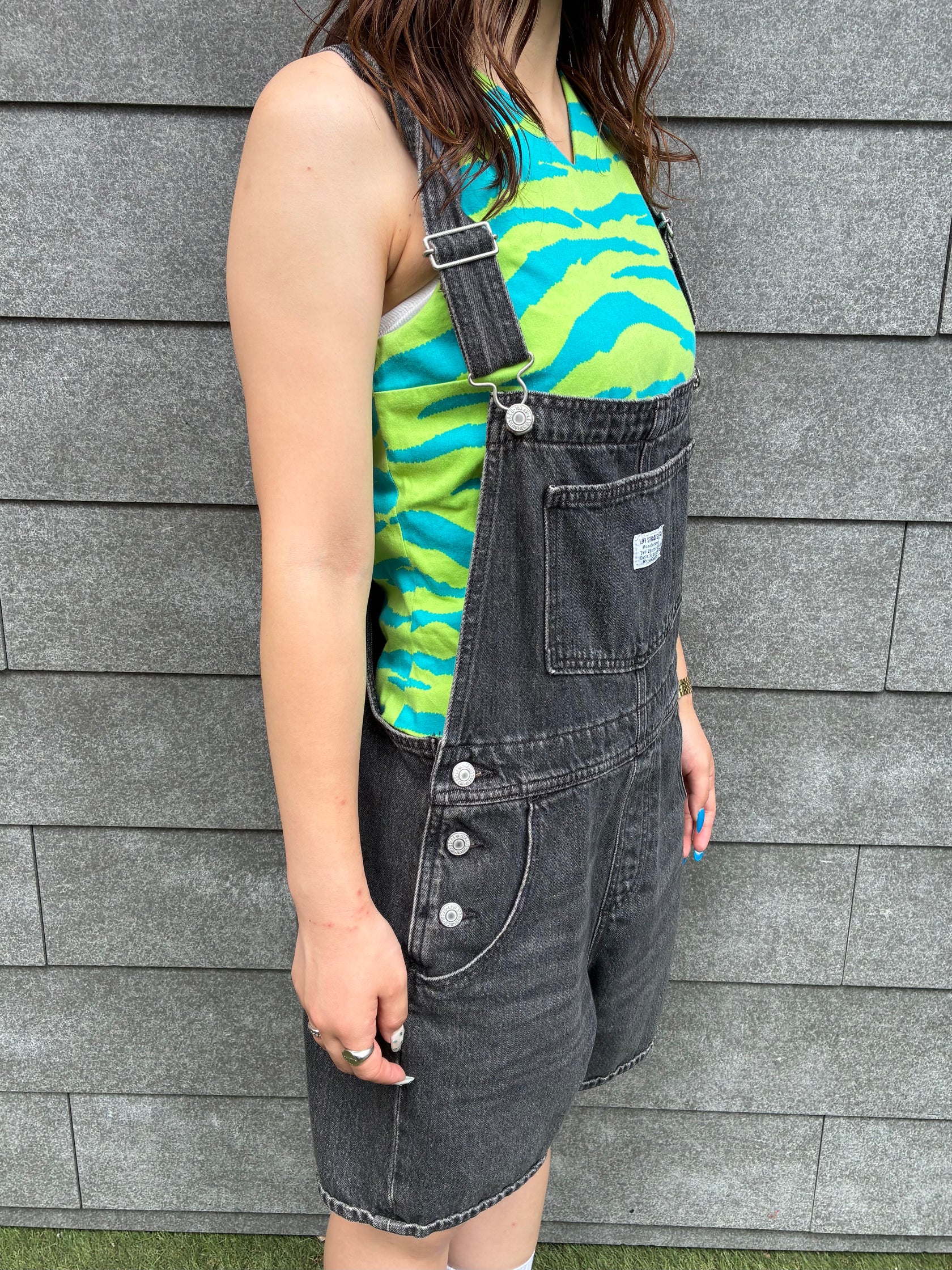00's~10's Levi’s 「PREMIUM Black Denim 」オーバーオール