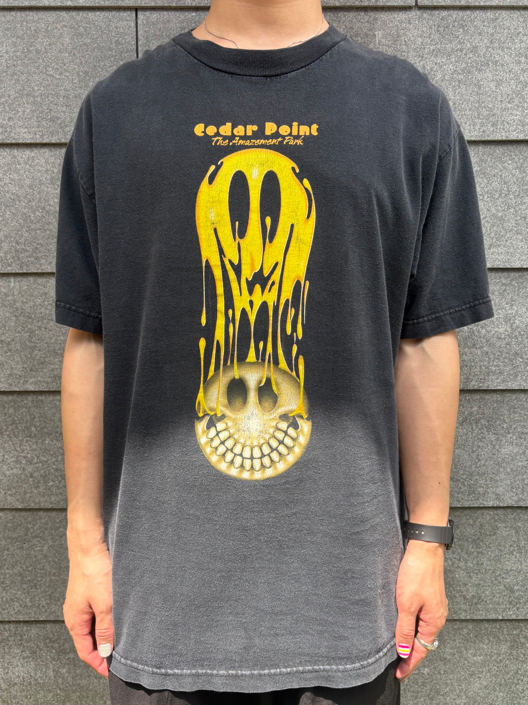 00's「Cedar Point」グラフィックTシャツ